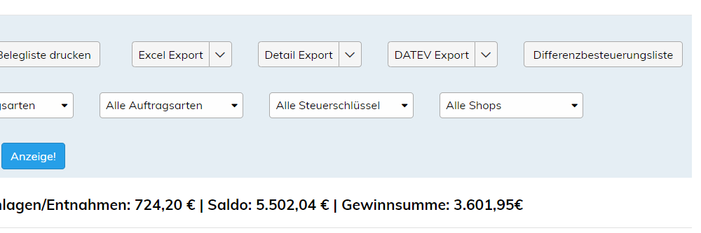 DATEV-Export
